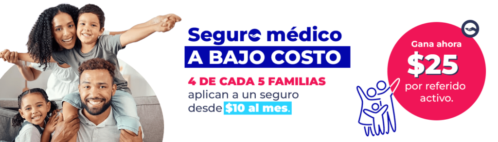 Banner de Seguro Medico a bajo costo 3